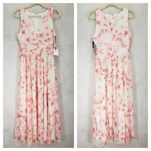 NEW Leith Nordstrom S Lightweight Sleeveless Floral Maxi Dress Boho